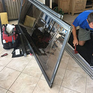 sliding glass door frame repair DeLand